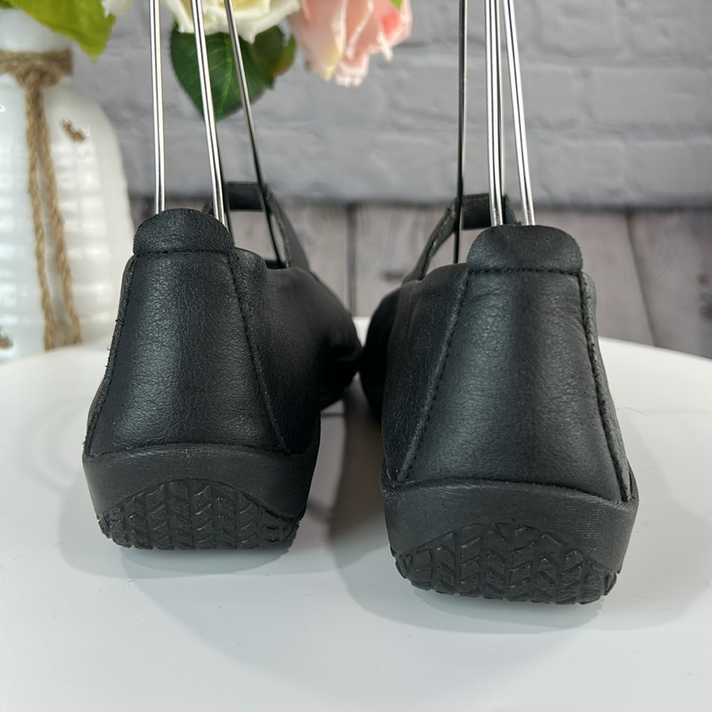 A’RCIPEDICO ITATIAIA Made in PORTUGAL Black Lightweight Slip On Mary Jane Flats - Picture 4 of 17